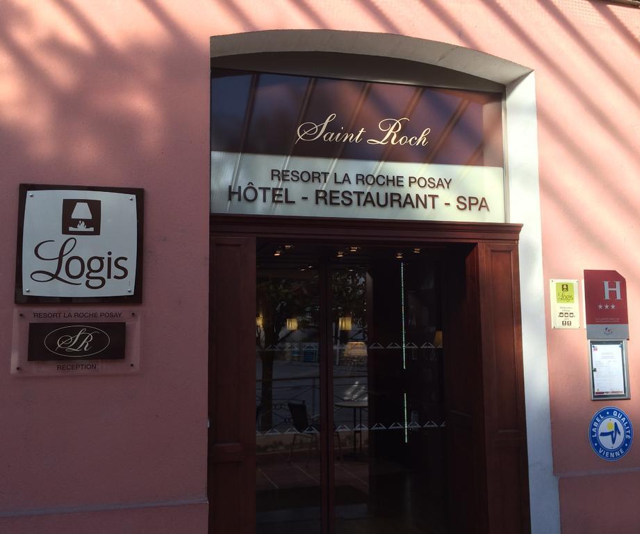 Logis Hotel Saint-Roch Pleumartin Exterior foto